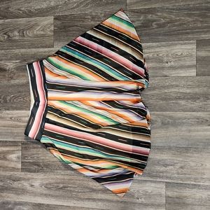 Lauren Ralph Lauren Southwestern Print Wrap around Knee Length Skirt Size 4